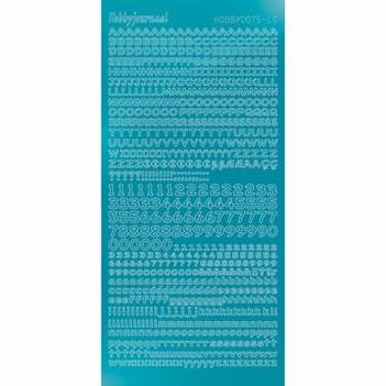 Hobbydots Sticker - Mirror - Azure Blue STDMLCM