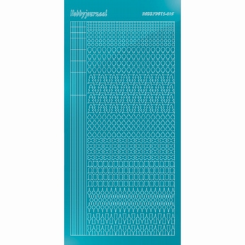 Hobbydots Sticker - Mirror - Azure Blue STDM15M