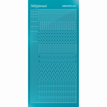 Hobbydots Sticker - Mirror - Azure Blue STDM13M