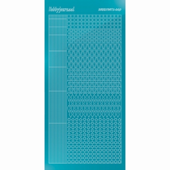 Hobbydots Sticker - Mirror - Azure Blue STDM09M