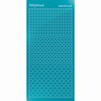 Hobbydots Sticker - Mirror - Azure Blue STDM08M
