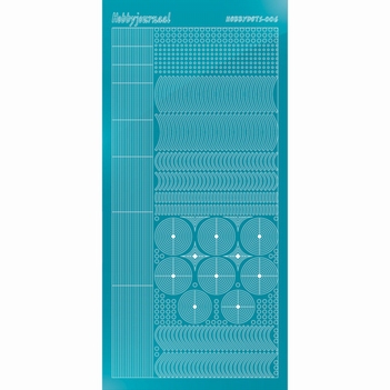 Hobbydots Sticker - Mirror - Azure Blue STDM06M