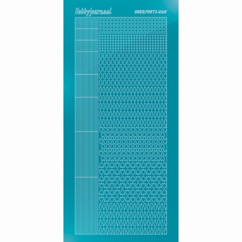 Hobbydots Sticker - Mirror - Azure Blue STDM05M