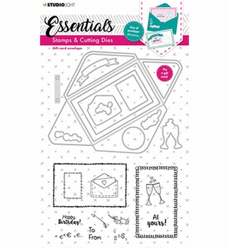 Studio Light Clear Stamp & Die Cut Essentials SL-ES-SCD15*