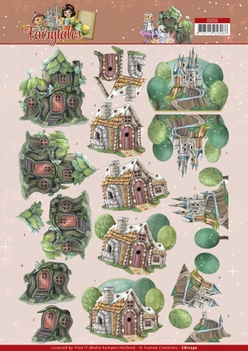 Yvonne Creations knipvel Fairytales - Houses CD11230