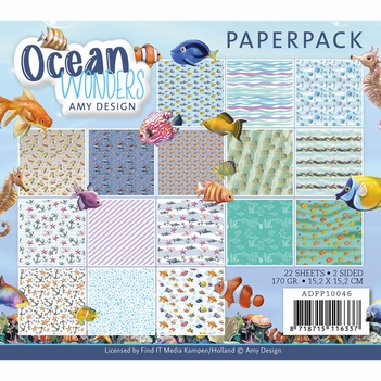 Amy Design Paper pack Ocean Wonders ADPP10046