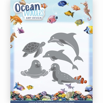 Amy Design Snijmal Ocean Wonders - Animals ADD10275