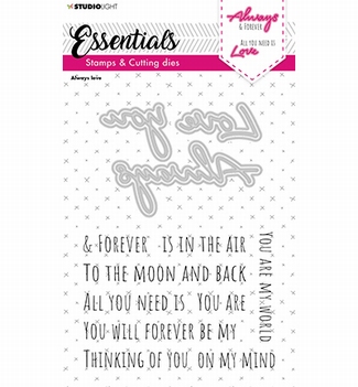 Studio Light Clear Stamp & Die Cut Essentials SL-ES-SCD38*