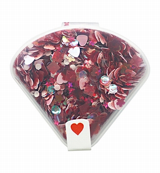 Nellie Snellen Sequins Red SEQ006