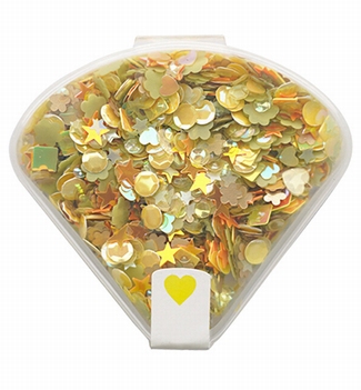 Nellie Snellen Sequins Yellow SEQ001
