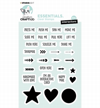 Creative Craftlab Clear Stamp Interactions CCL-ES-STAMP238