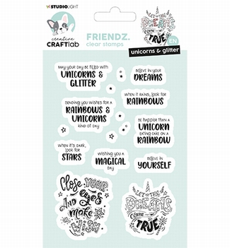 Creative Craftlab Clear Stamp Unicorns CCL-MFR-STAMP220