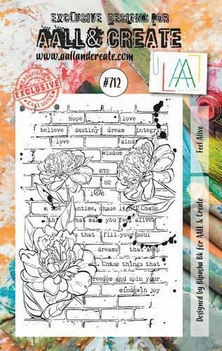 AALL & Create Clear Stamp Feel Alive AALL-TP-712