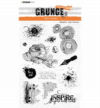 Studio Light Clear Stamp Grunge Inspire SL-GR-STAMP229*
