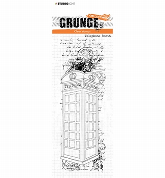 Studio Light Clear Stamp Grunge Telephone SL-GR-STAMP226*