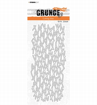Studio Light Snijmal Grunge Grid Lines SL-GR-CD237