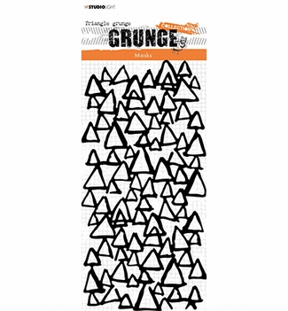 Studio Light Mask Stencil Grunge Triangle SL-GR-MASK111