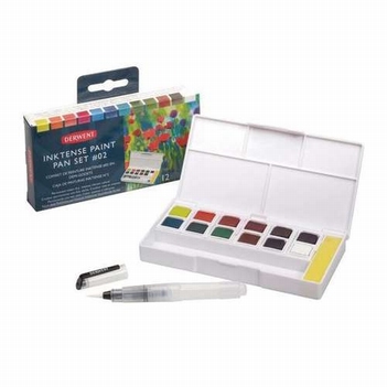 Derwent Inktense Paint Pan Set 02   2305789