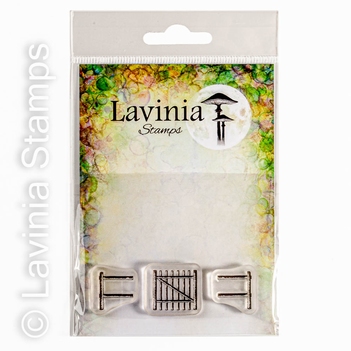 Lavinia Clear Stamp Gate & Fence LAV752
