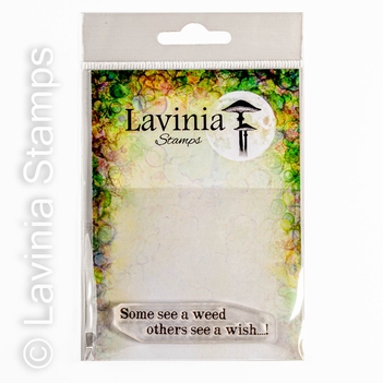 Lavinia Clear Stamp Some see a Weed LAV751