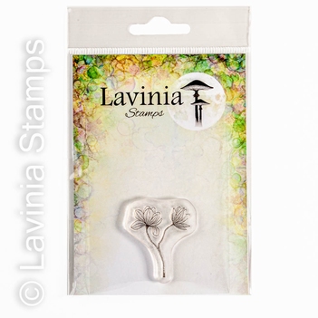 Lavinia Clear Stamp Small Lily Flourish LAV755