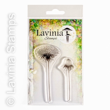 Lavinia Clear Stamp Open Dandelion LAV745