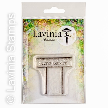 Lavinia Clear Stamp Secret Garden Sign LAV746
