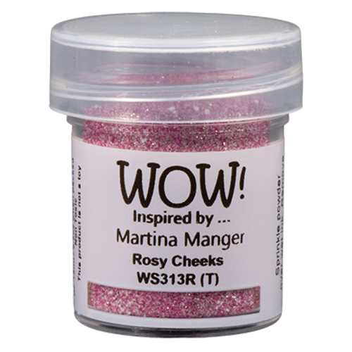 WOW Embossing Poeder Glitter Rosy Cheeks WS313R