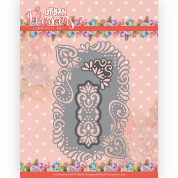 Jeanine's Art Snijmal Urban Flowers - Rectangle JAD10164*