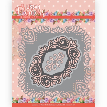 Jeanine's Art Snijmal Urban Flowers - Square JAD10163*