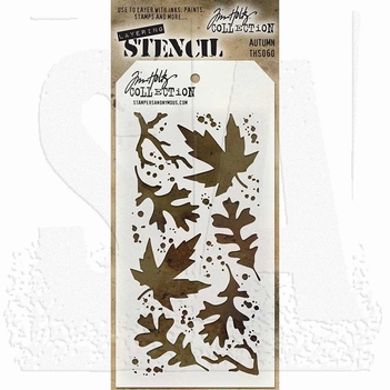 Stampers Anonymous Layering Stencil Autumn THS060