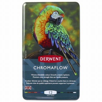 Derwent Chromaflow Kleurpotloden Doos van 12 st.   2305856*