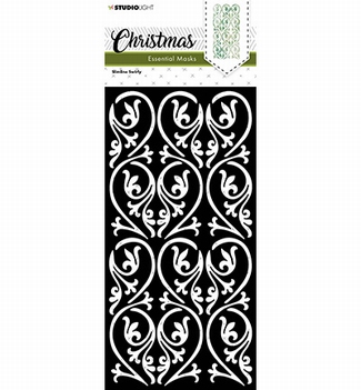 Studio Light Mask Stencil Slimline Swirly SL-ES-MASK113