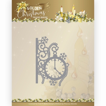 Precious Marieke Snijmal Golden - Traditional Clock PM10242