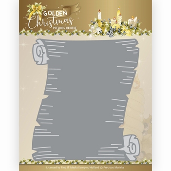Precious Marieke Snijmal Golden - Paper Scroll PM10236