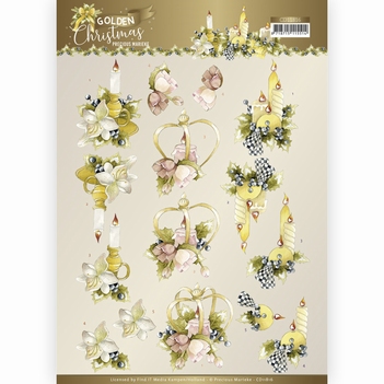 Precious Marieke knipvel Golden - Crown CD11816