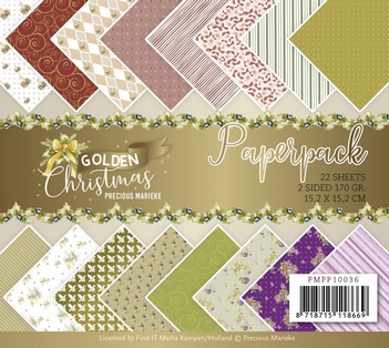 Precious Marieke Paperpack Golden PMPP10036*