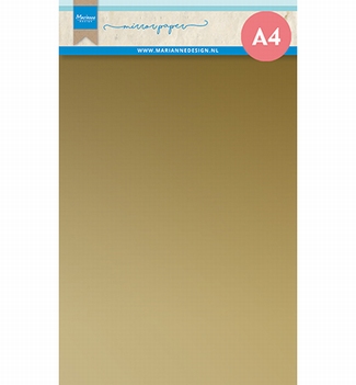 Marianne Design Spiegelkarton Goud CA3177