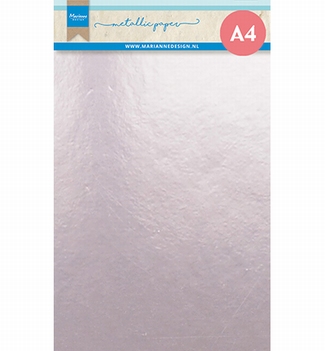 Marianne Design Metallic Karton Light Pink CA3174