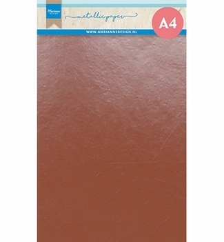 Marianne Design Metallic Karton Copper CA3173