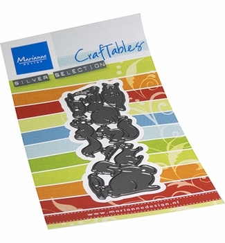 Marianne Design Craftables Punch Die Forest Critters CR1606