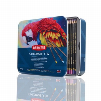 Derwent Chromaflow Kleurpotloden Doos van 72 st.   2306014*