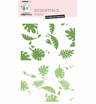 Craft Lab Mask Stencil Tropical Leaves CCL-FR-MASK118