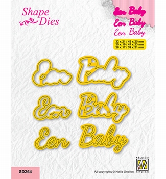 Nellie Snellen Shape Die Een Baby SD264