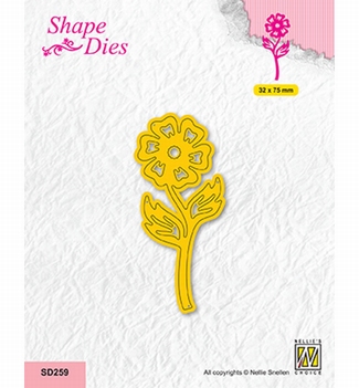 Nellie Snellen Shape Die Garden Flower SD259