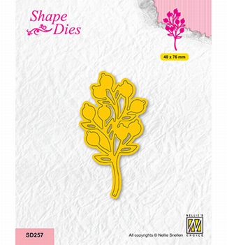 Nellie Snellen Shape Die Branch with Fruits SD257