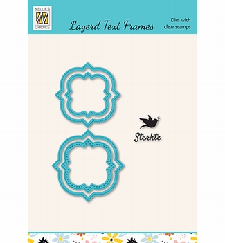 Nellie Snellen Stamp & Die Text Frame Sterkte LTCSF002