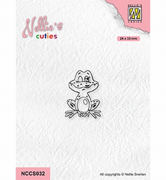Nellie Snellen Clear Stamp Cuties Frog 2   NCCS032