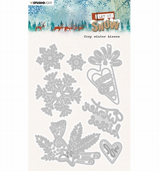 Studio Light Snijmal Let it Snow Cozy Winter SL-LIS-CD373