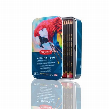 Derwent Chromaflow Kleurpotloden Doos van 36 st.   2306012*
